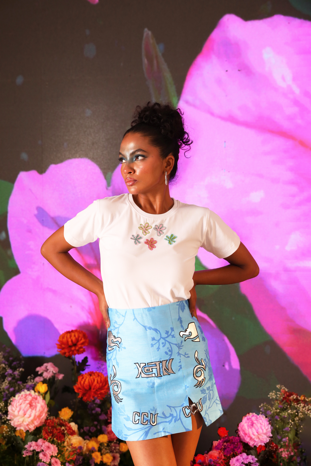 Empty MT Skirt- Blue