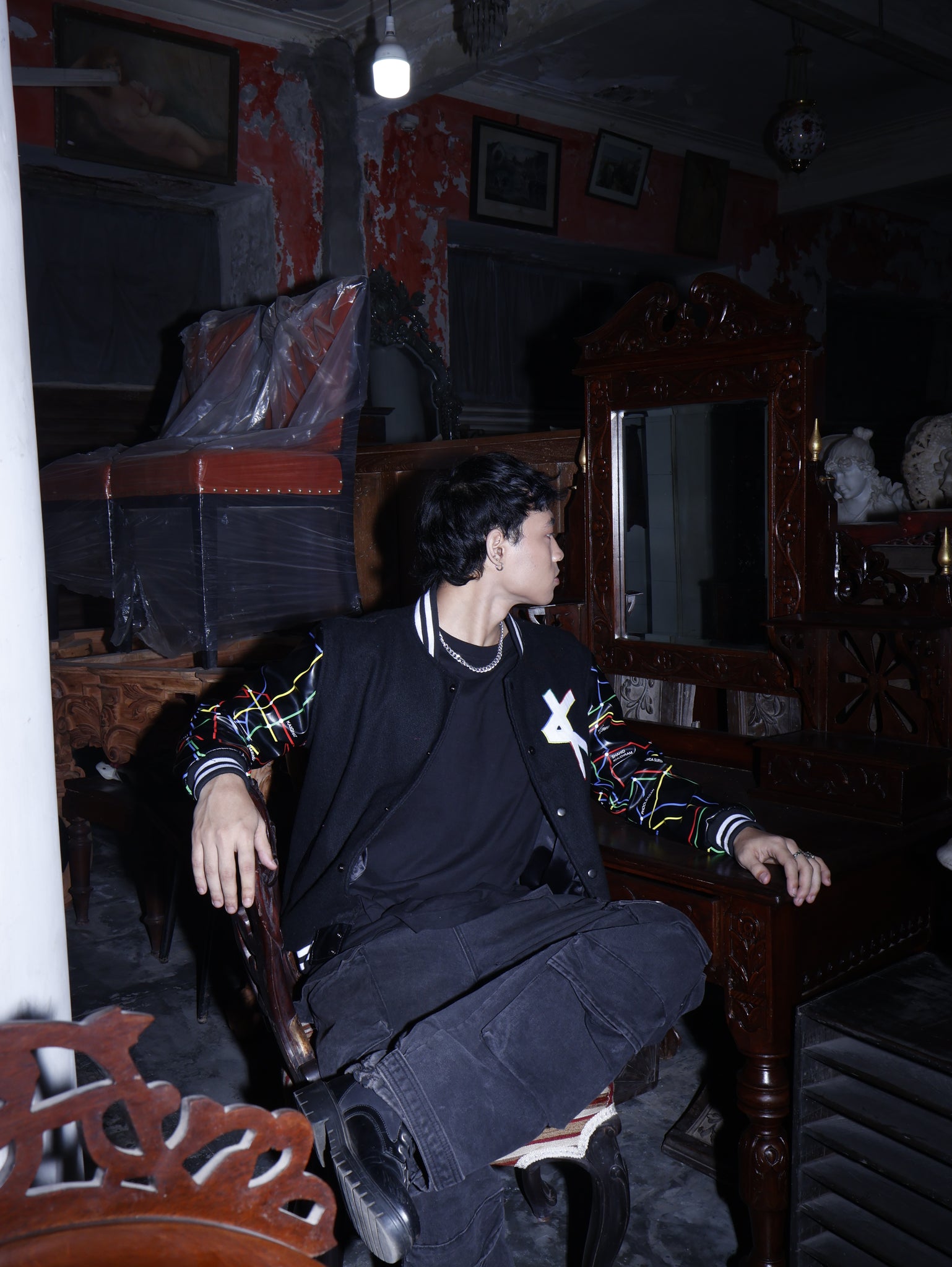diabolicalcutta varsity jacket