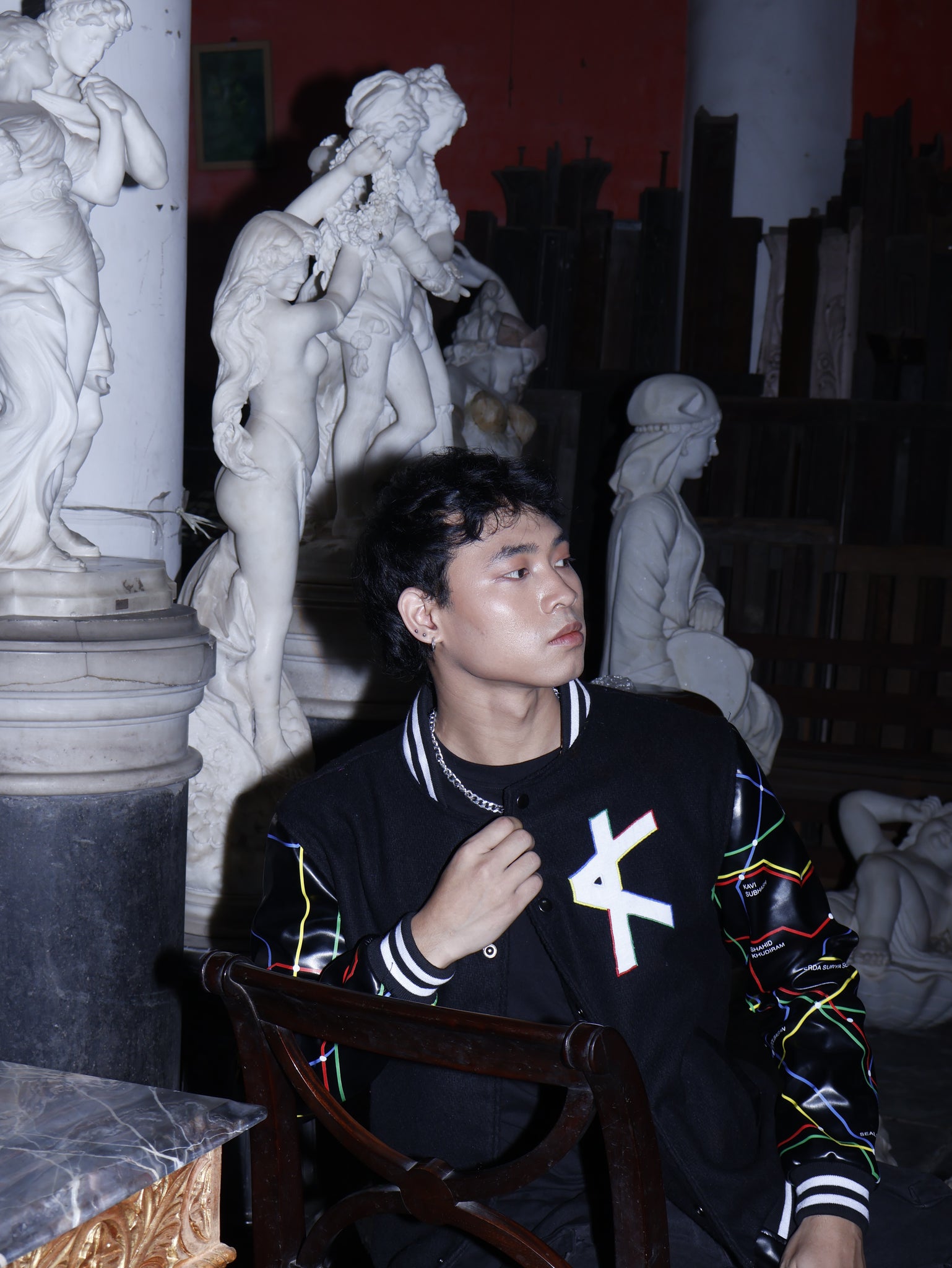 diabolicalcutta varsity jacket