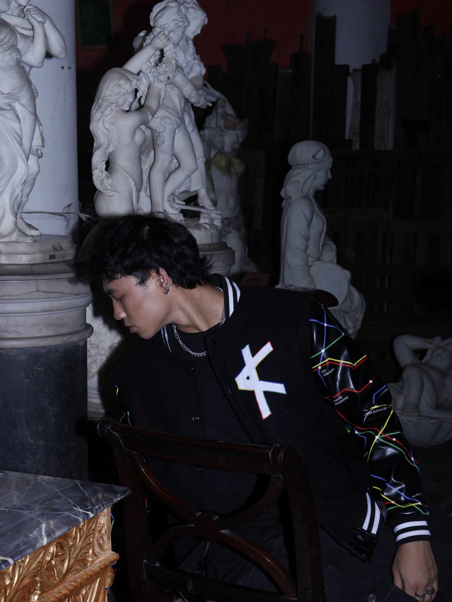 diabolicalcutta varsity jacket