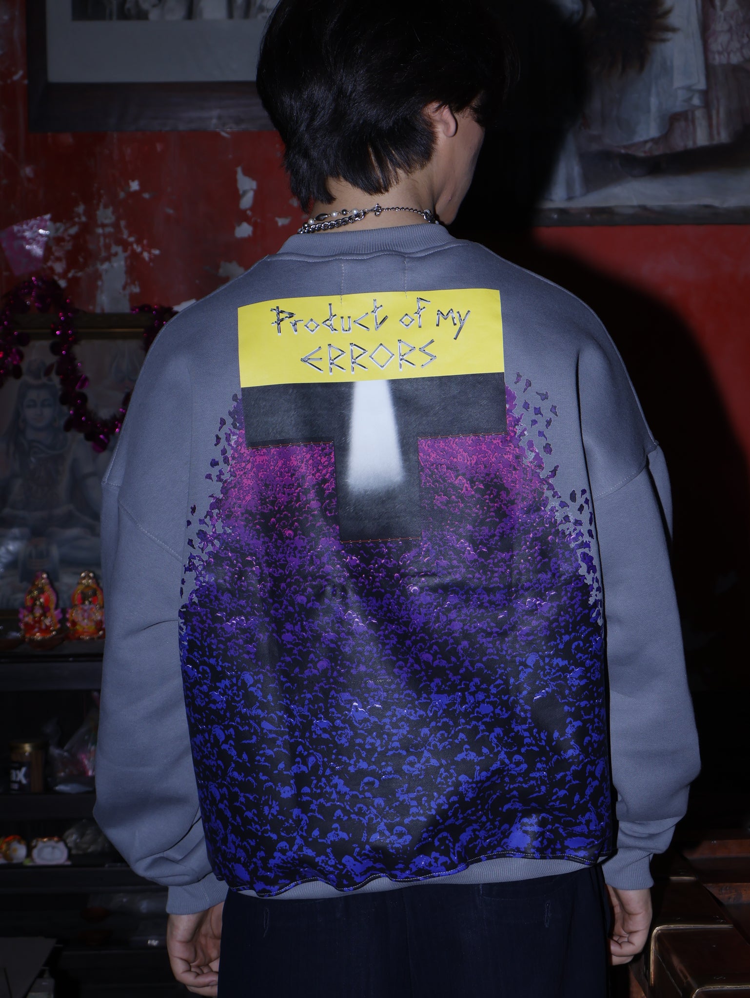 Industry plant crewneck