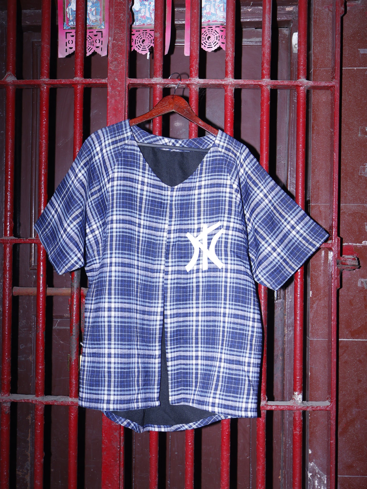 plosh flannel-blue
