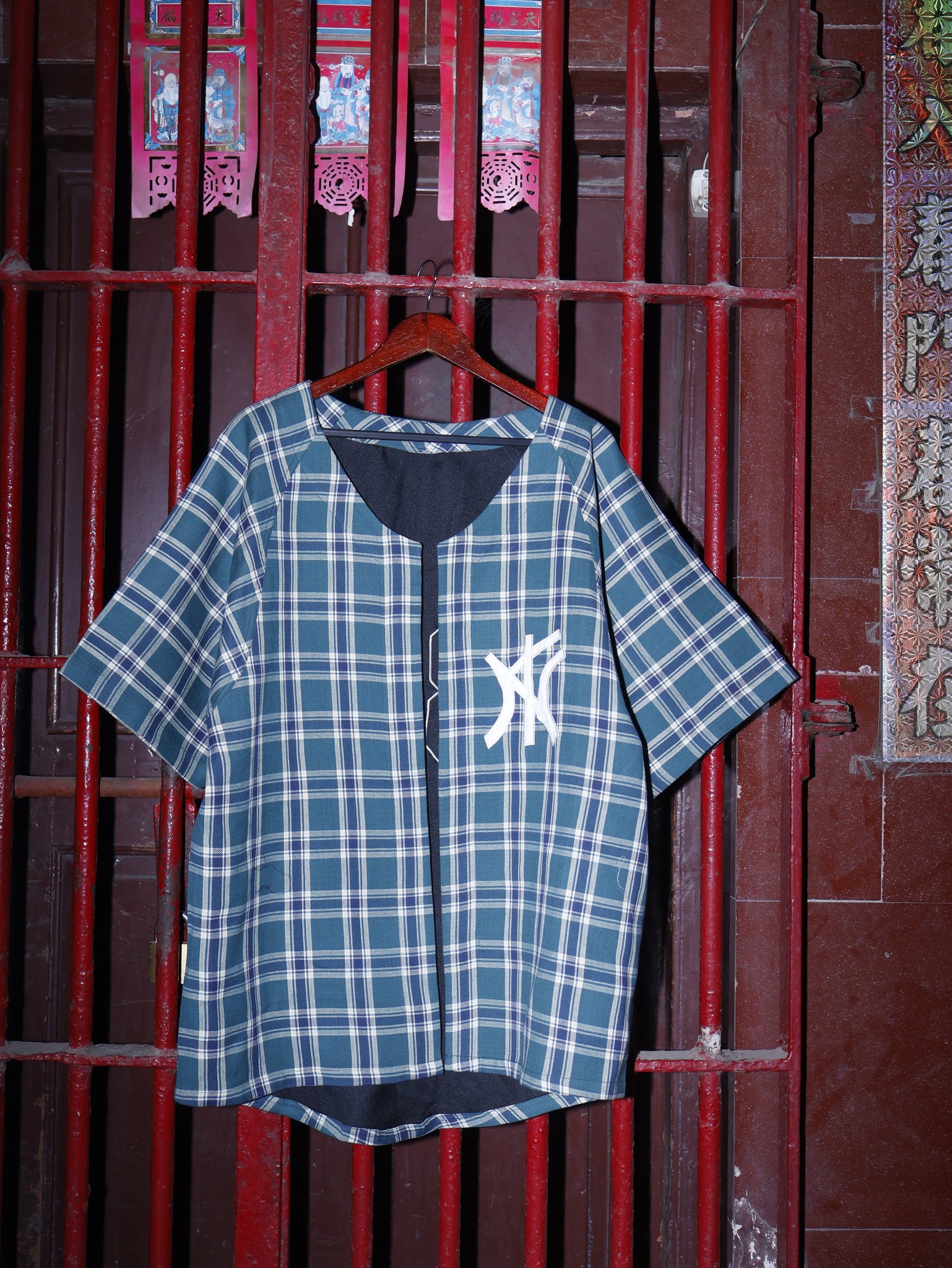 plosh flannel-teal