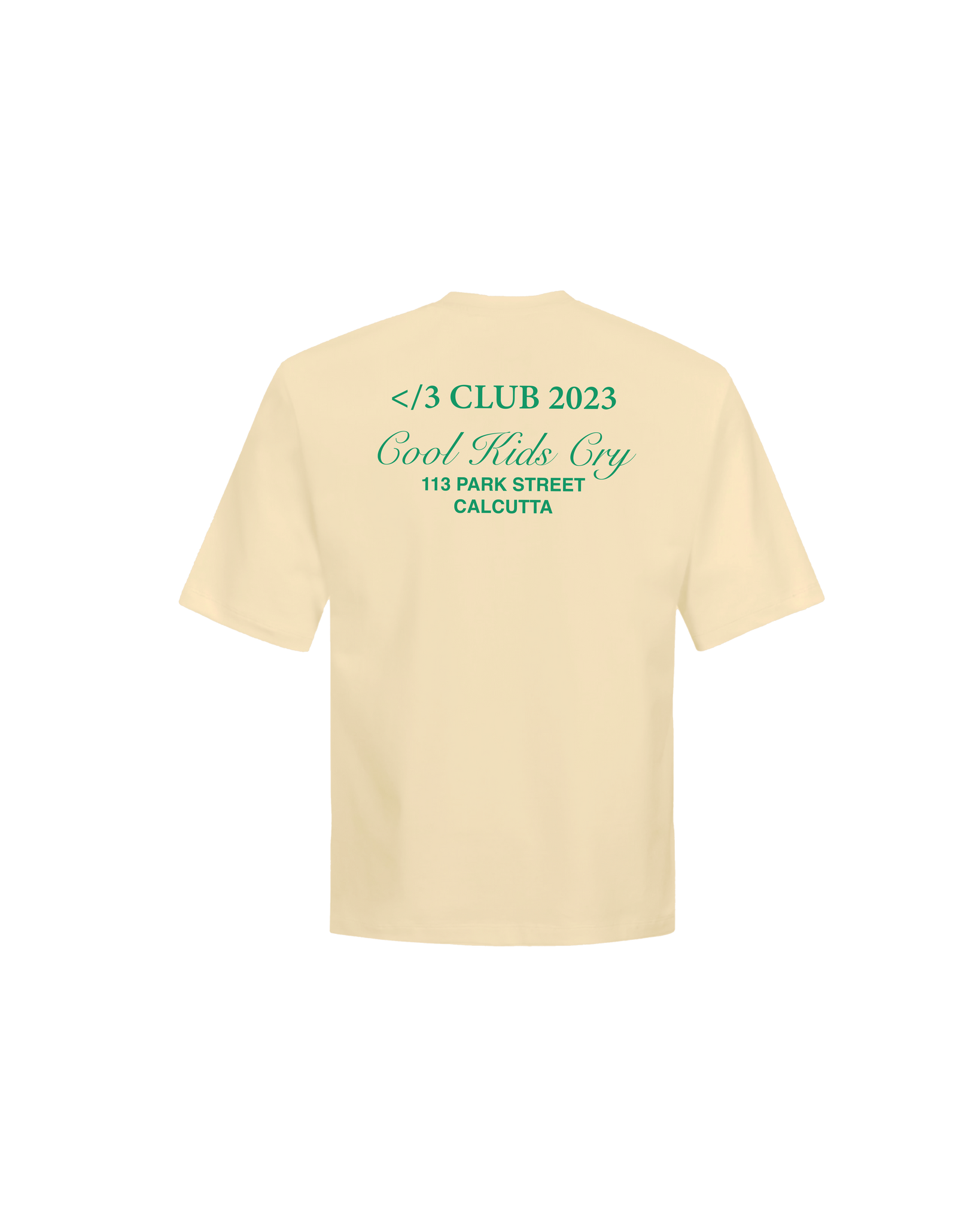 </3 club tee