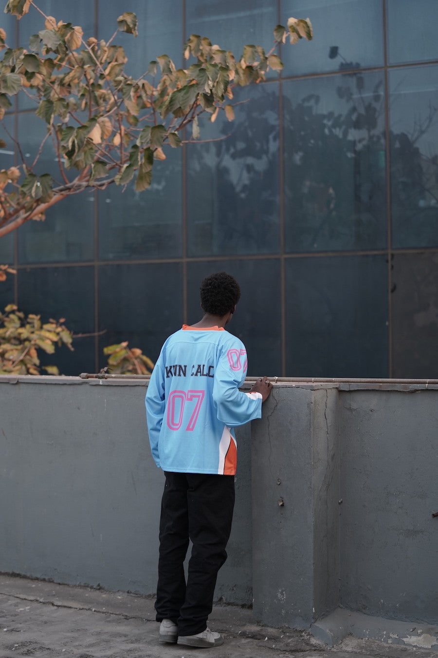 Teal ice jersey