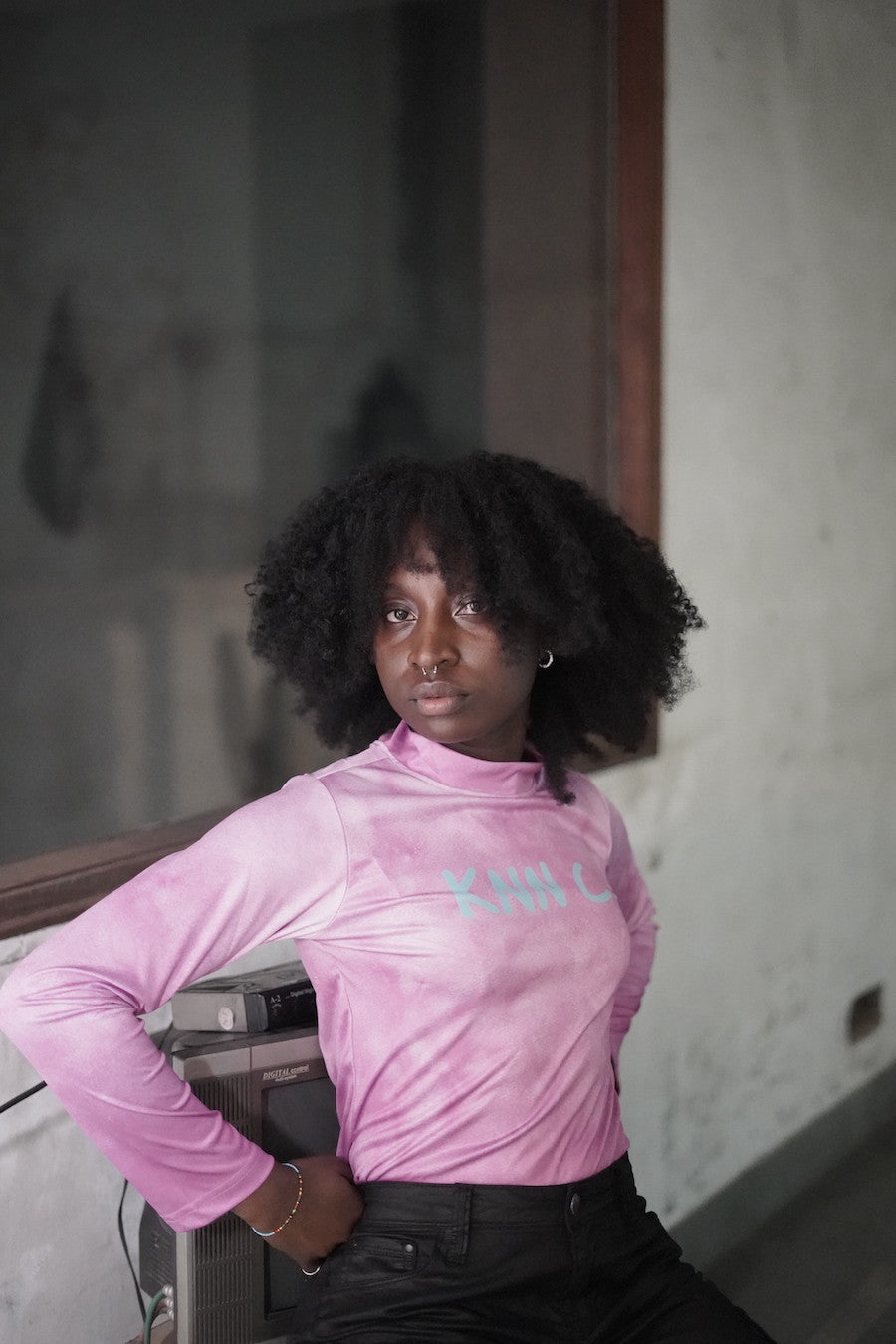 Pink ranger bodysuit